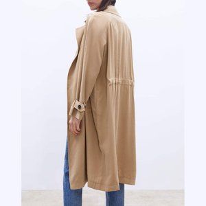 Zara Beige Trench Jacket